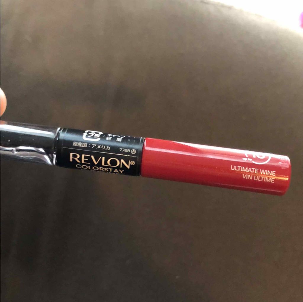 カラーステイ オーバータイム リップカラー/REVLON/リップグロスを使ったクチコミ(1枚目)
