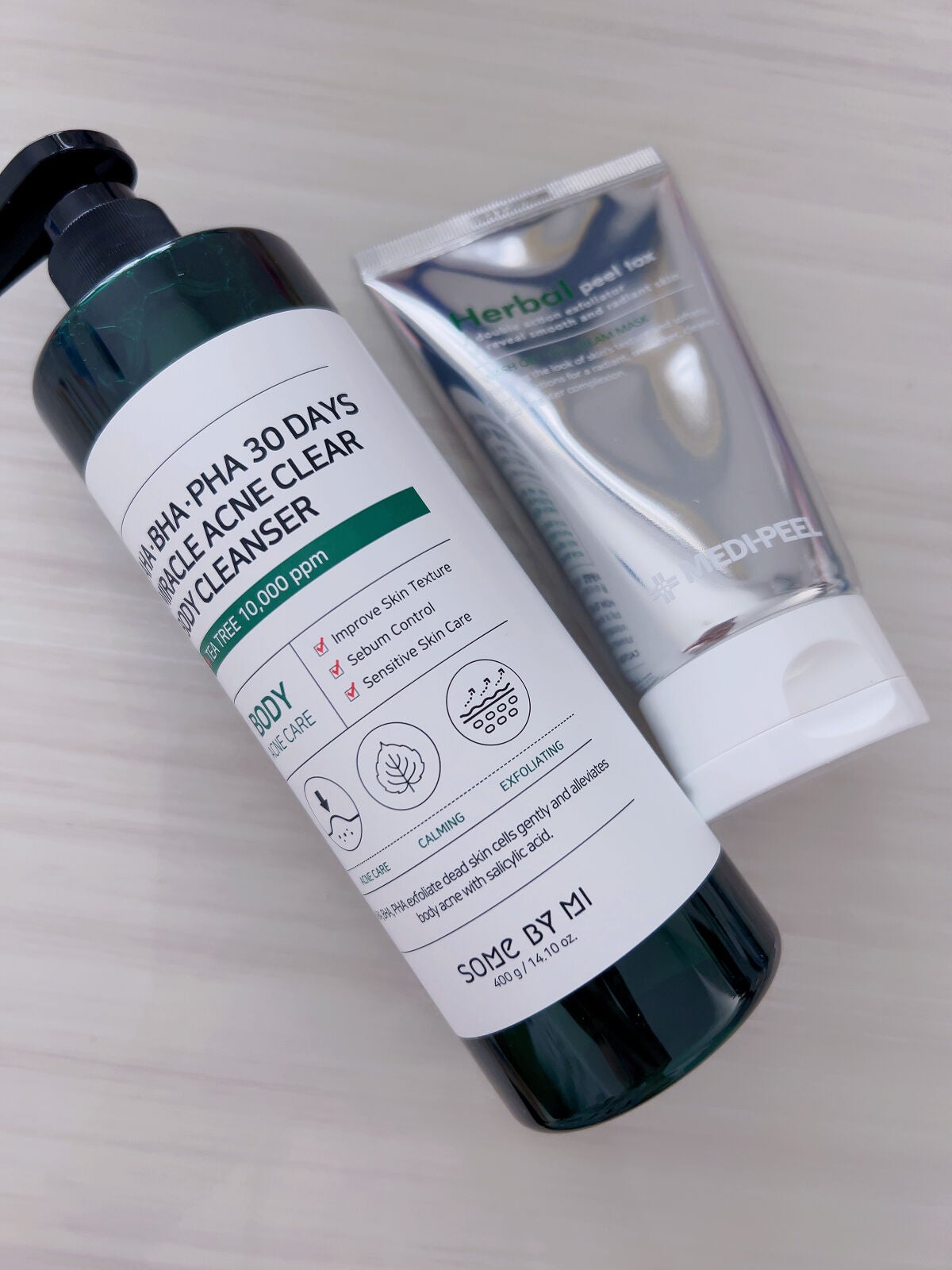 AHA·BHA·PHA 30デイズミラクルアクネボディクレンザー/SOME BY MI/ボディソープを使ったクチコミ(2枚目)