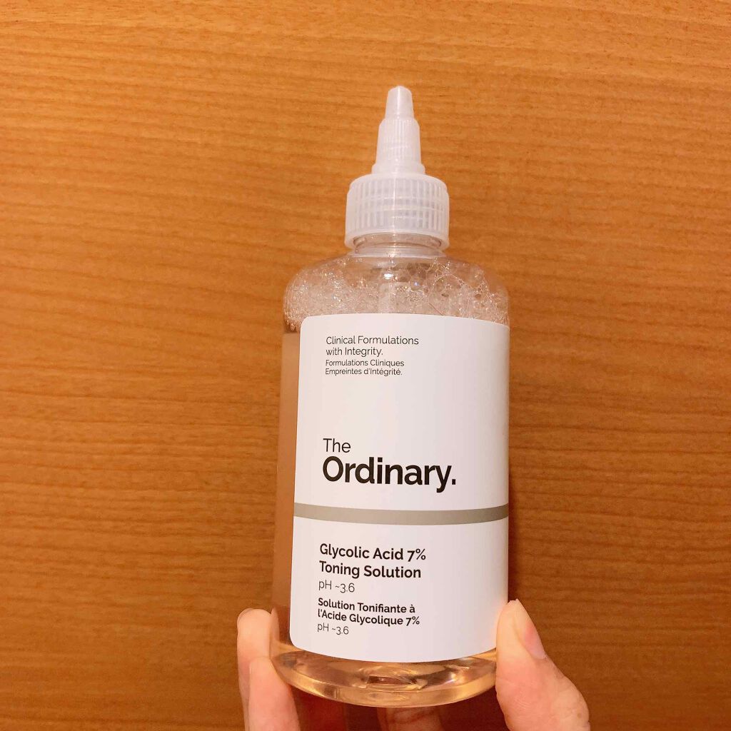 Glycolic Acid 7% Toning Solution/The Ordinary/ブースター・導入液を使ったクチコミ(1枚目)