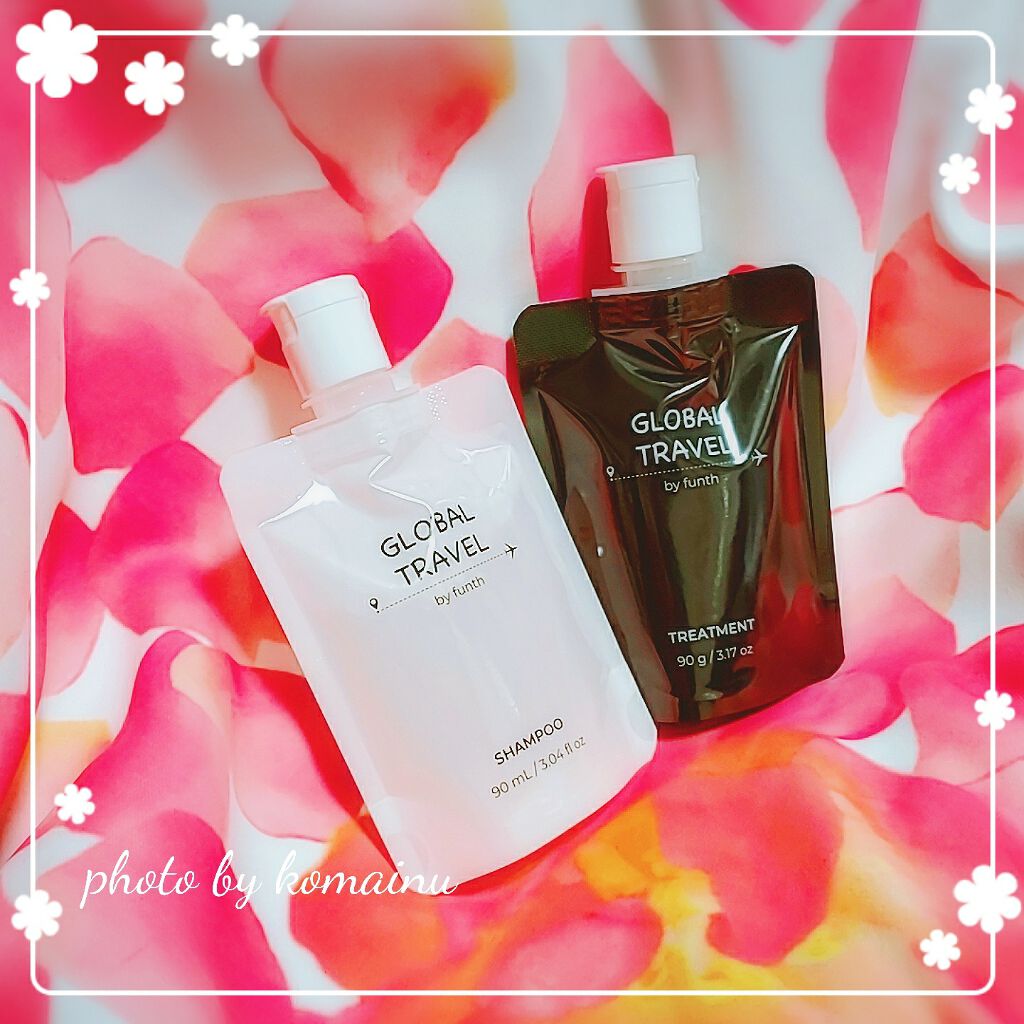 シャンプー／トリートメント/GLOBAL TRAVEL/市販シャンプーを使ったクチコミ（1枚目）