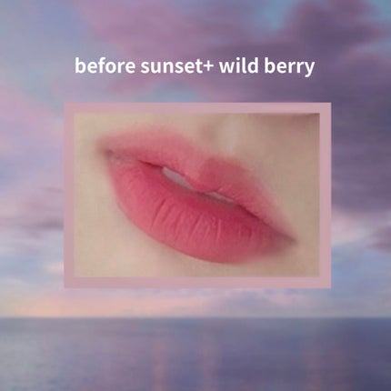 ゼロマットリップスティック/rom&nd/口紅を使ったクチコミ(2枚目)