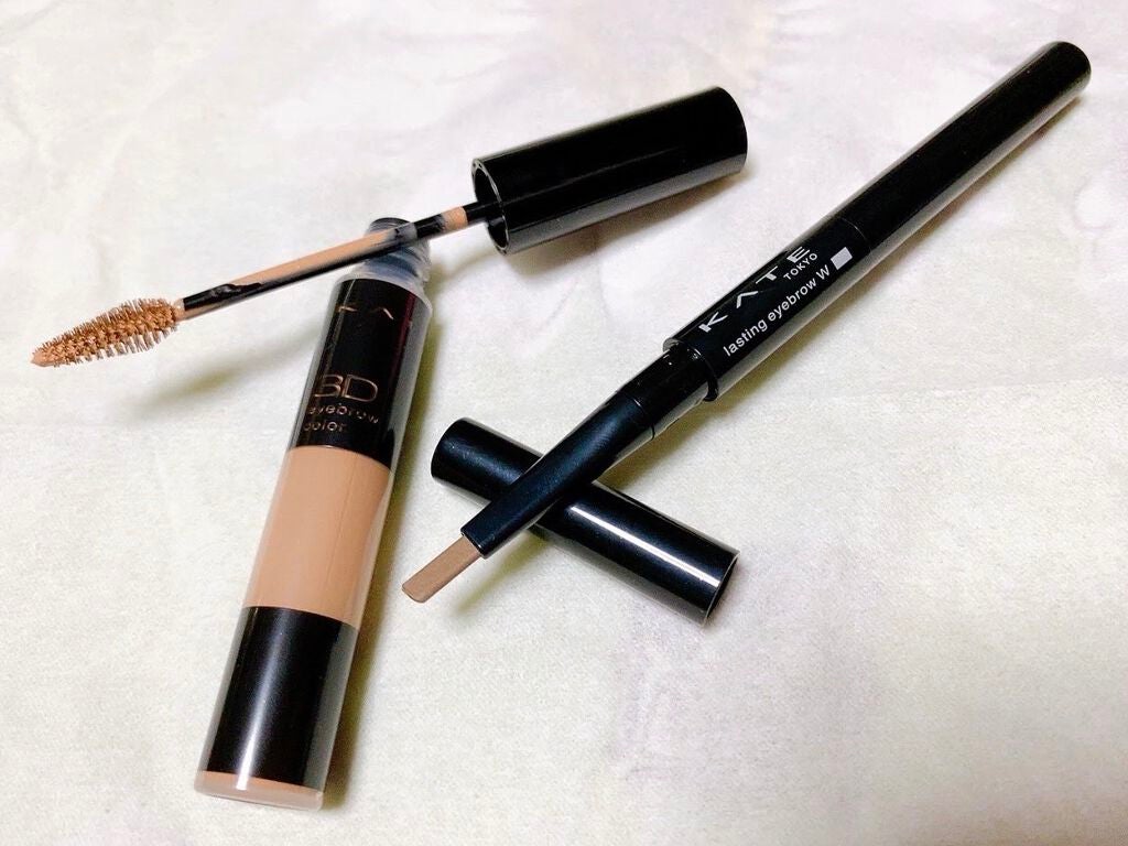 ラスティングデザインアイブロウW N(FL)/KATE/パウダーアイブロウを使ったクチコミ(1枚目)