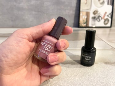 pa ワンダーネイル トップコート/pa nail collective/ネイルトップコート・ベースコートを使ったクチコミ（2枚目）