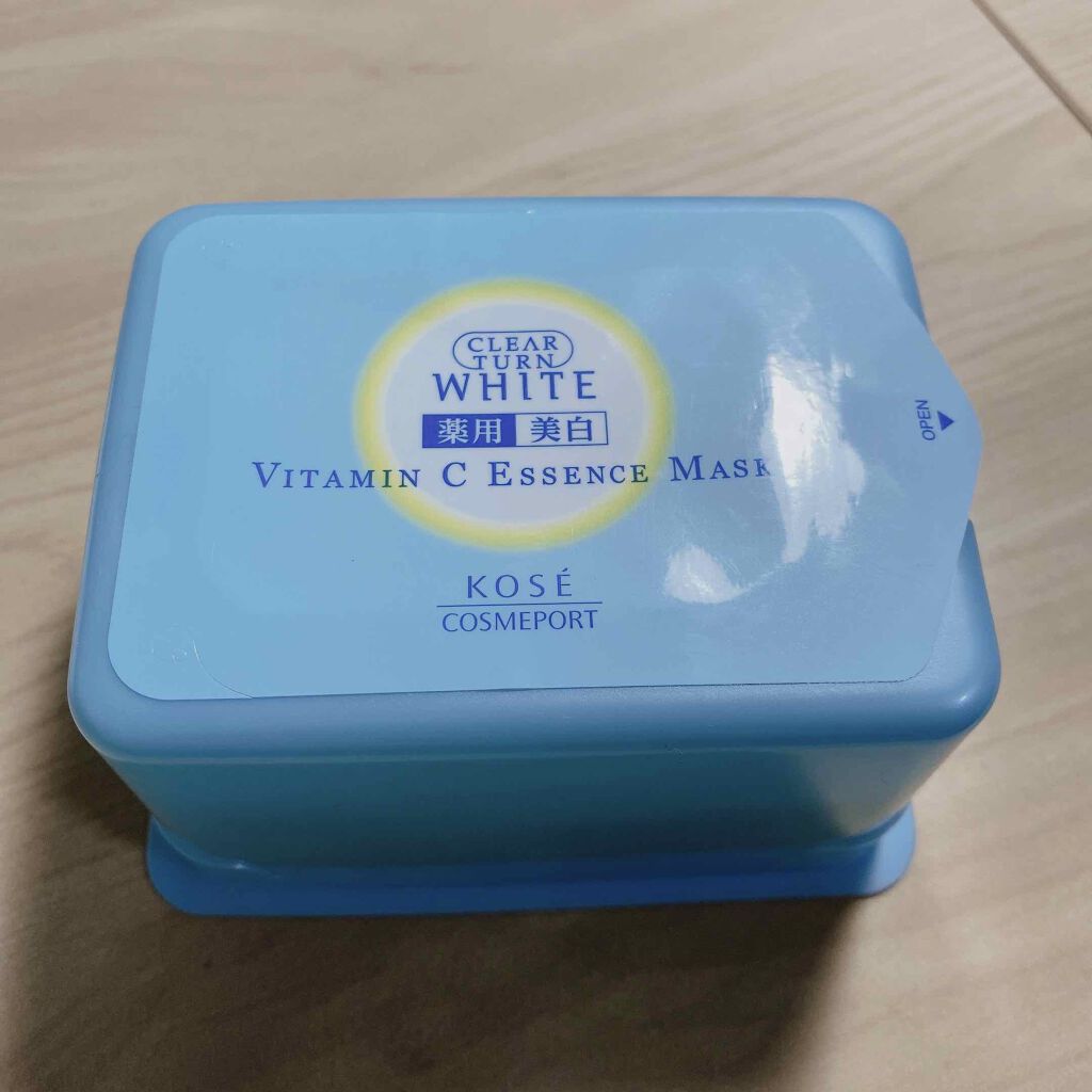 エッセンスマスク (ビタミンC)/クリアターン/シートマスク・パックを使ったクチコミ(1枚目)