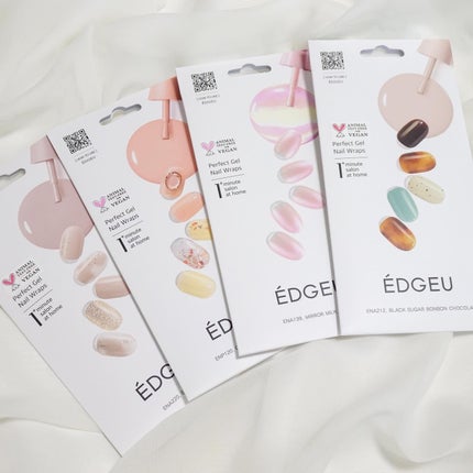 EDGEU ジェルネイルシール/EDGEU/ネイルシールを使ったクチコミ(4枚目)