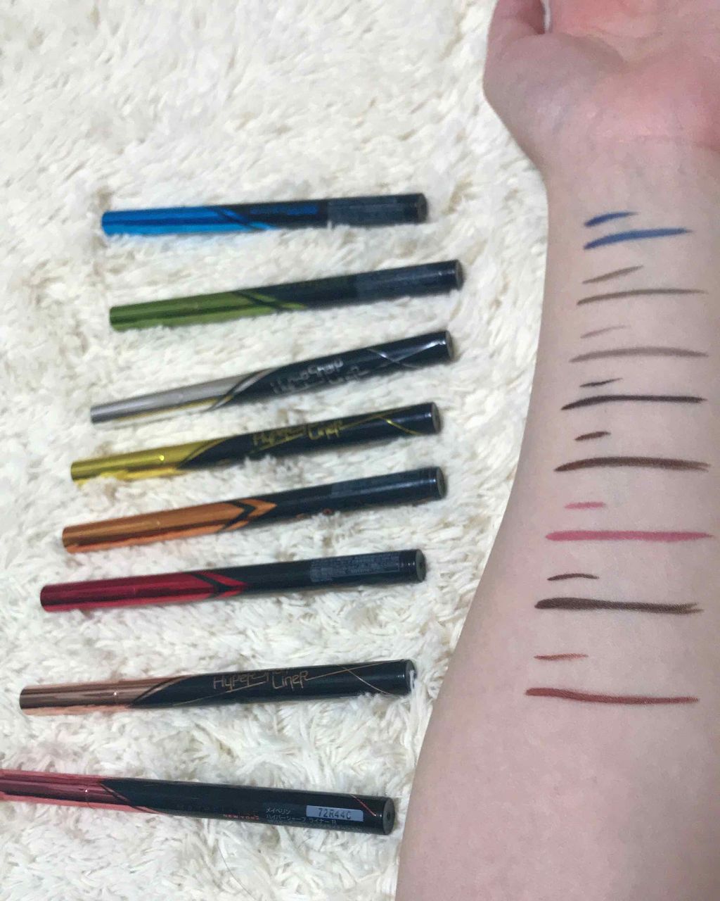 ハイパーシャープ ライナー R/MAYBELLINE NEW YORK/リキッドアイライナーを使ったクチコミ(2枚目)