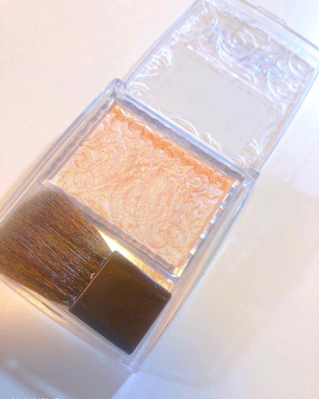 パールグロウハイライト/CEZANNE/パウダーハイライトを使ったクチコミ（2枚目）