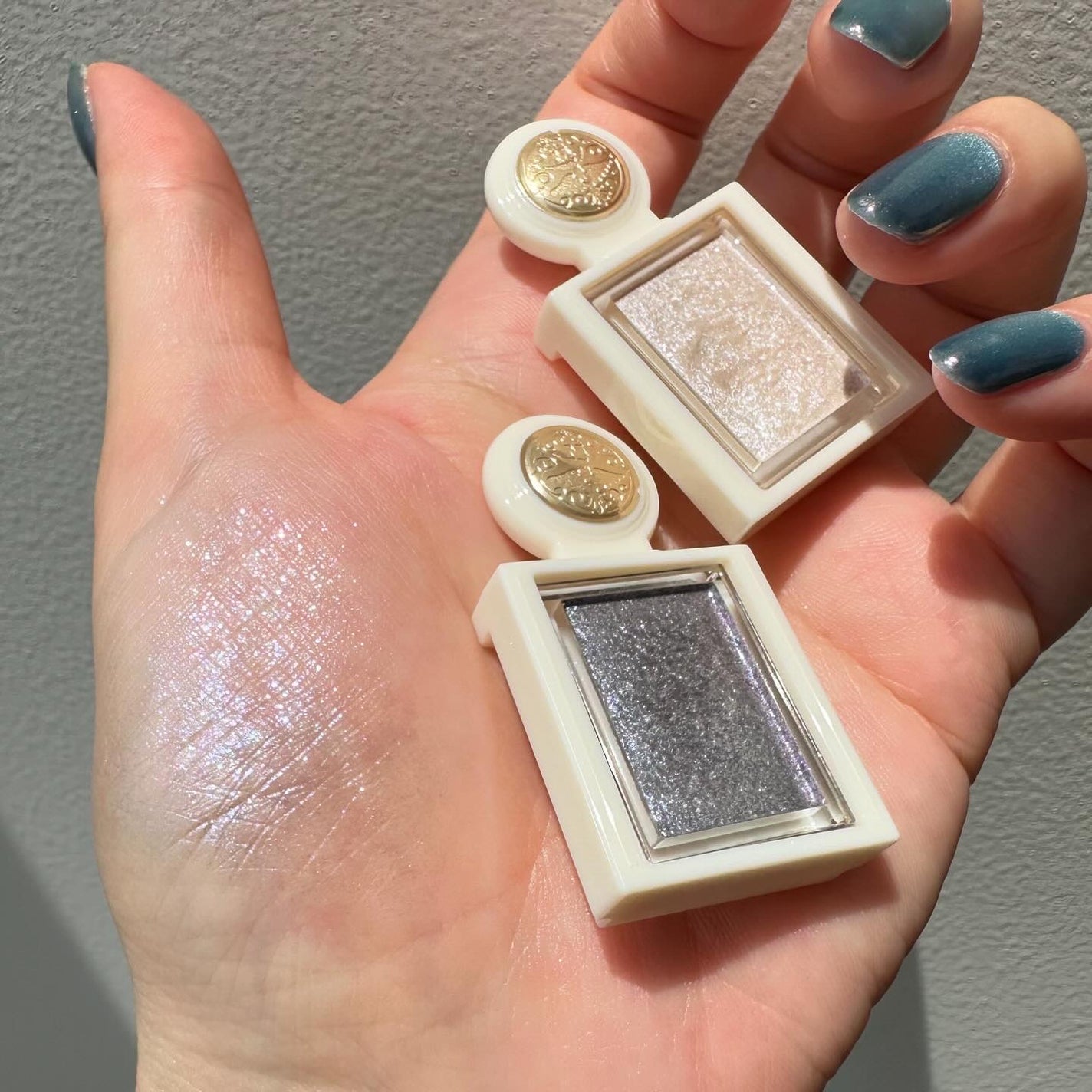 シャドーカスタマイズ (ブリリアントグリッター)/MAJOLICA MAJORCA/グリッターを使ったクチコミ(4枚目)