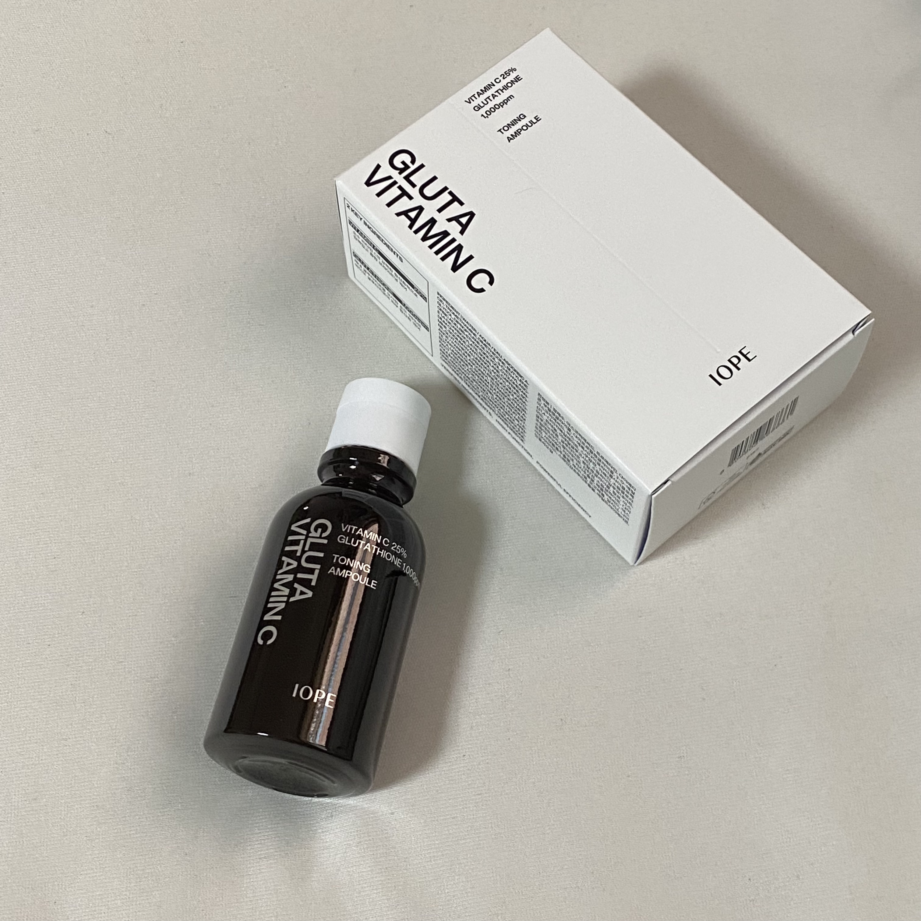 グルタ ビタミンC トーニング アンプル/IOPE/美容液を使ったクチコミ（3枚目）