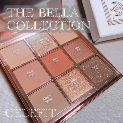 The Bella collection eyeshadow palette/CELEFIT/アイシャドウパレットを使ったクチコミ(1枚目)
