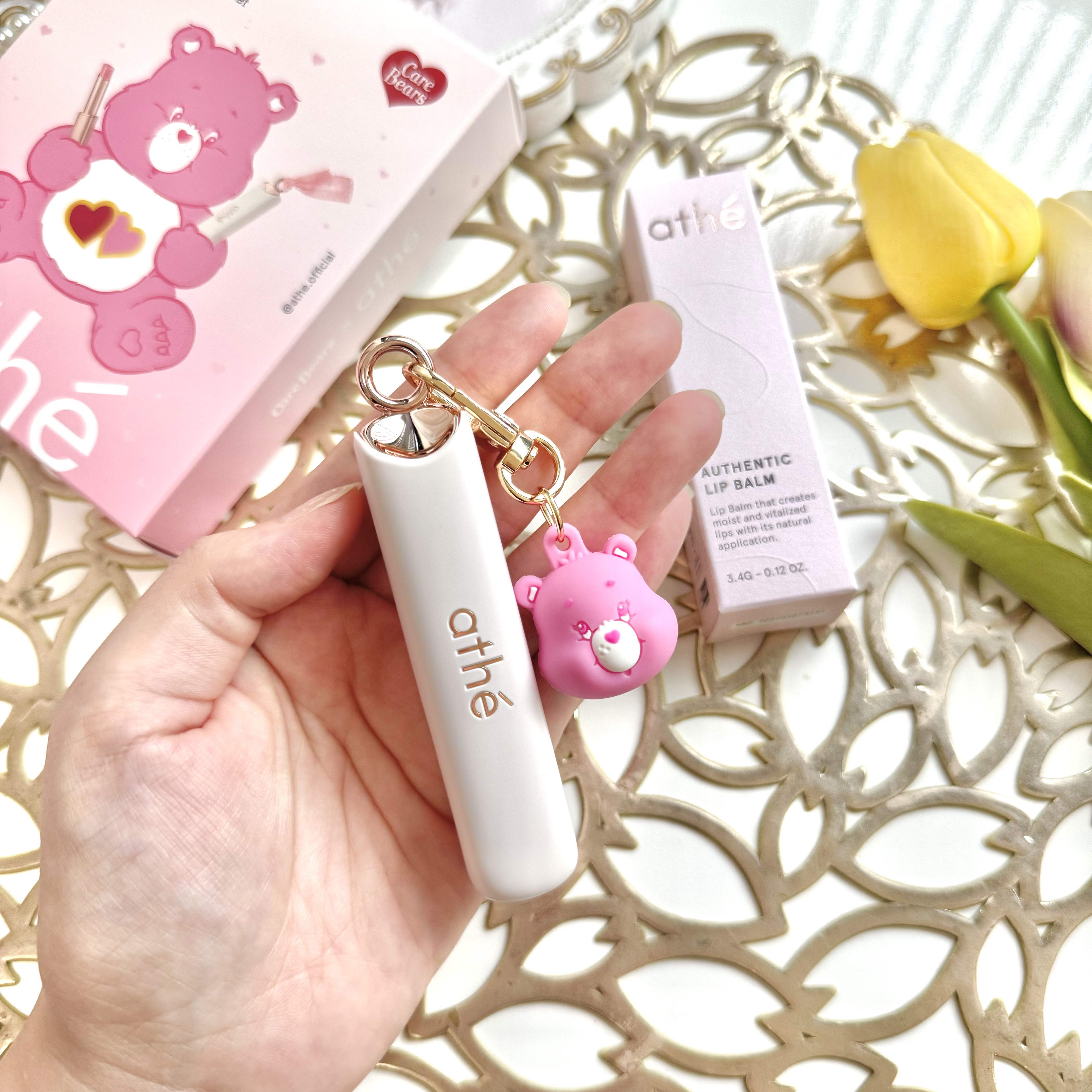 オーセンティック リップ バーム/athé/口紅を使ったクチコミ（3枚目）