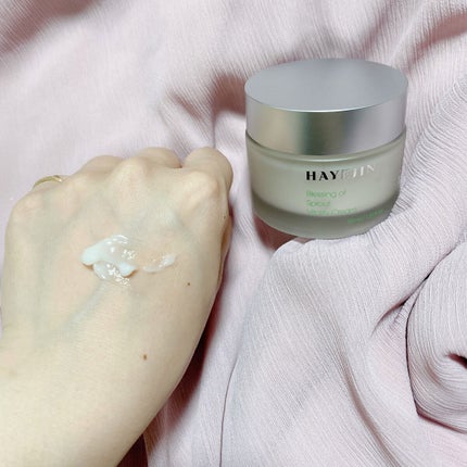 ブレッシングオブスプラウトバイタリティークリーム/HAYEJIN/フェイスクリームを使ったクチコミ(3枚目)