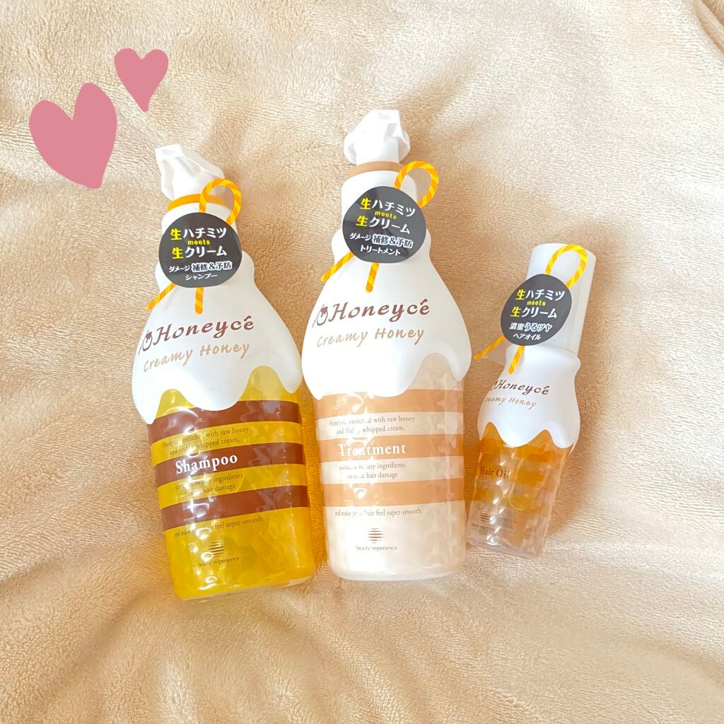 クリーミーハニー シャンプー/トリートメント/ハニーチェ/市販シャンプーを使ったクチコミ(1枚目)
