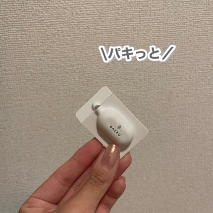 メンテナンスクレンザー/BAERO/スクラブ・ゴマージュを使ったクチコミ(3枚目)