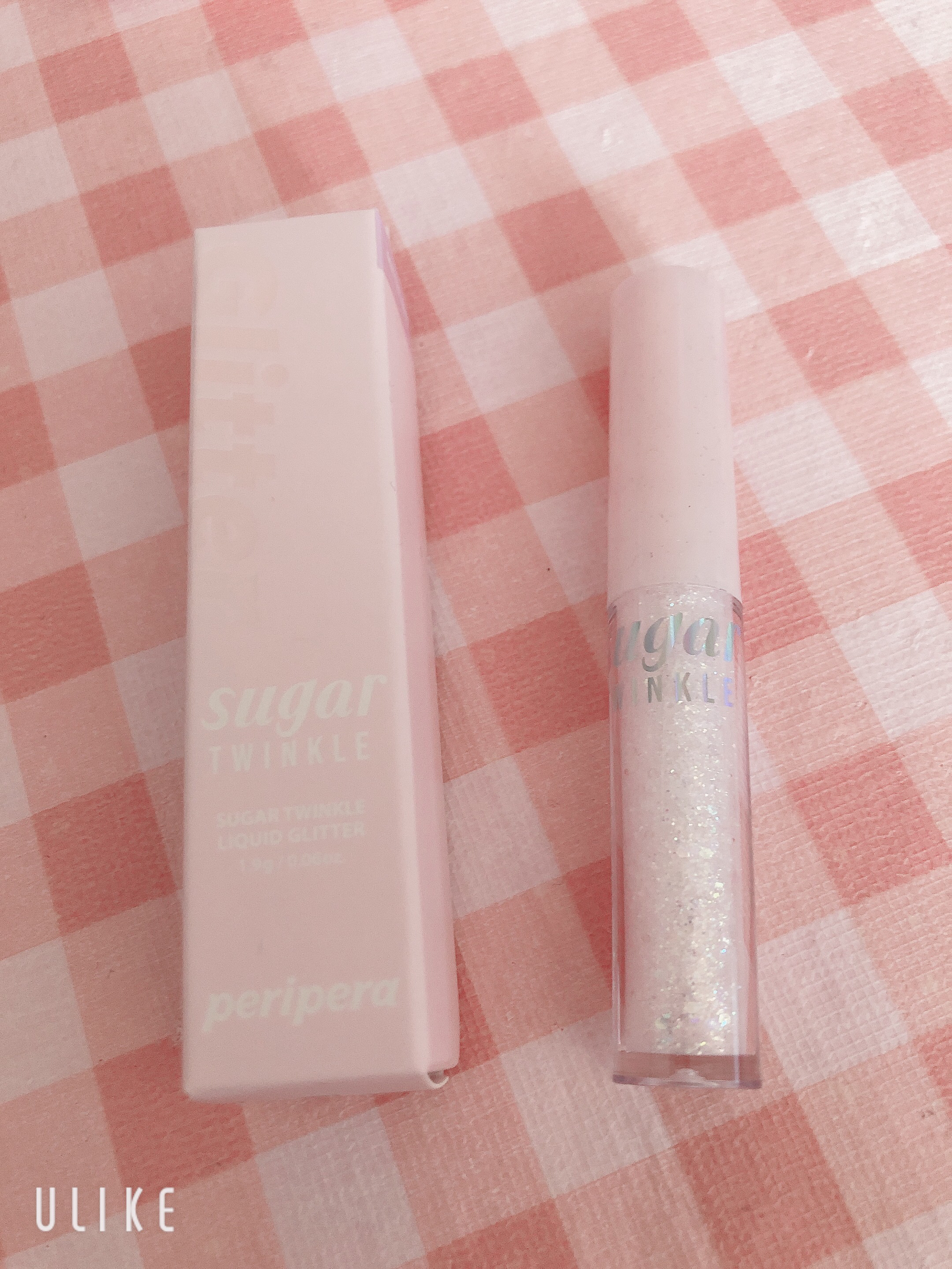 シュガー トゥインクル リキッド グリッター/PERIPERA/グリッターを使ったクチコミ（1枚目）