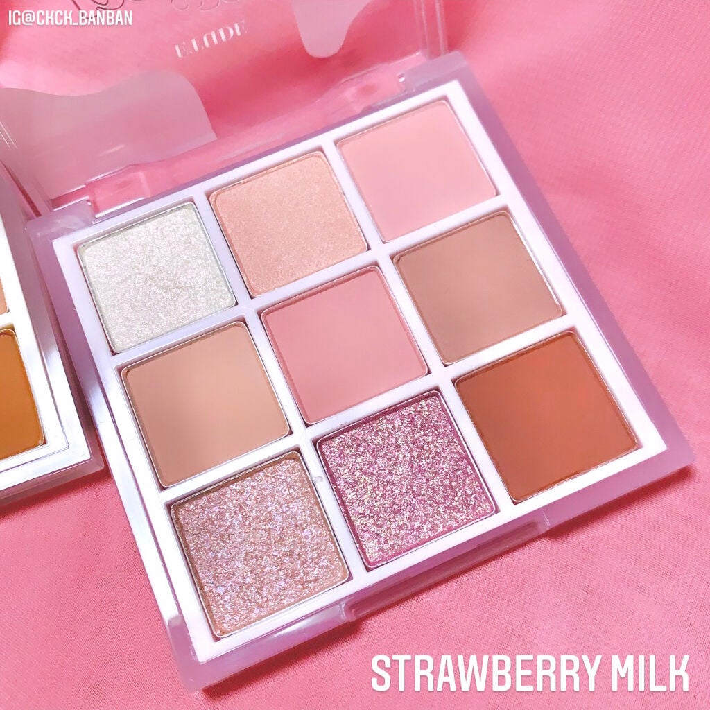 プレイカラーアイズ ≪ミルキーコレクション≫/ETUDE/アイシャドウパレットを使ったクチコミ(6枚目)