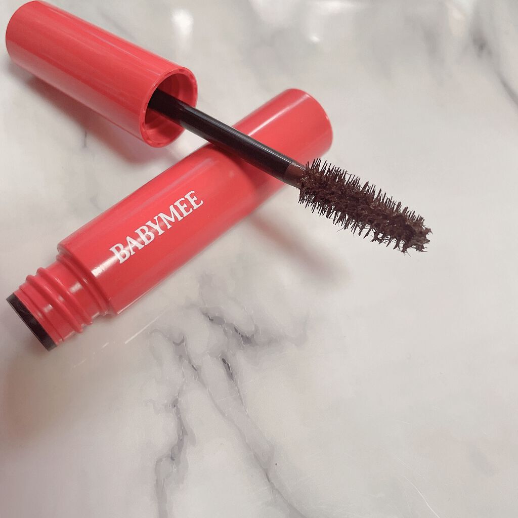 ニュアンスカラーマスカラ/BABYMEE/マスカラを使ったクチコミ(2枚目)
