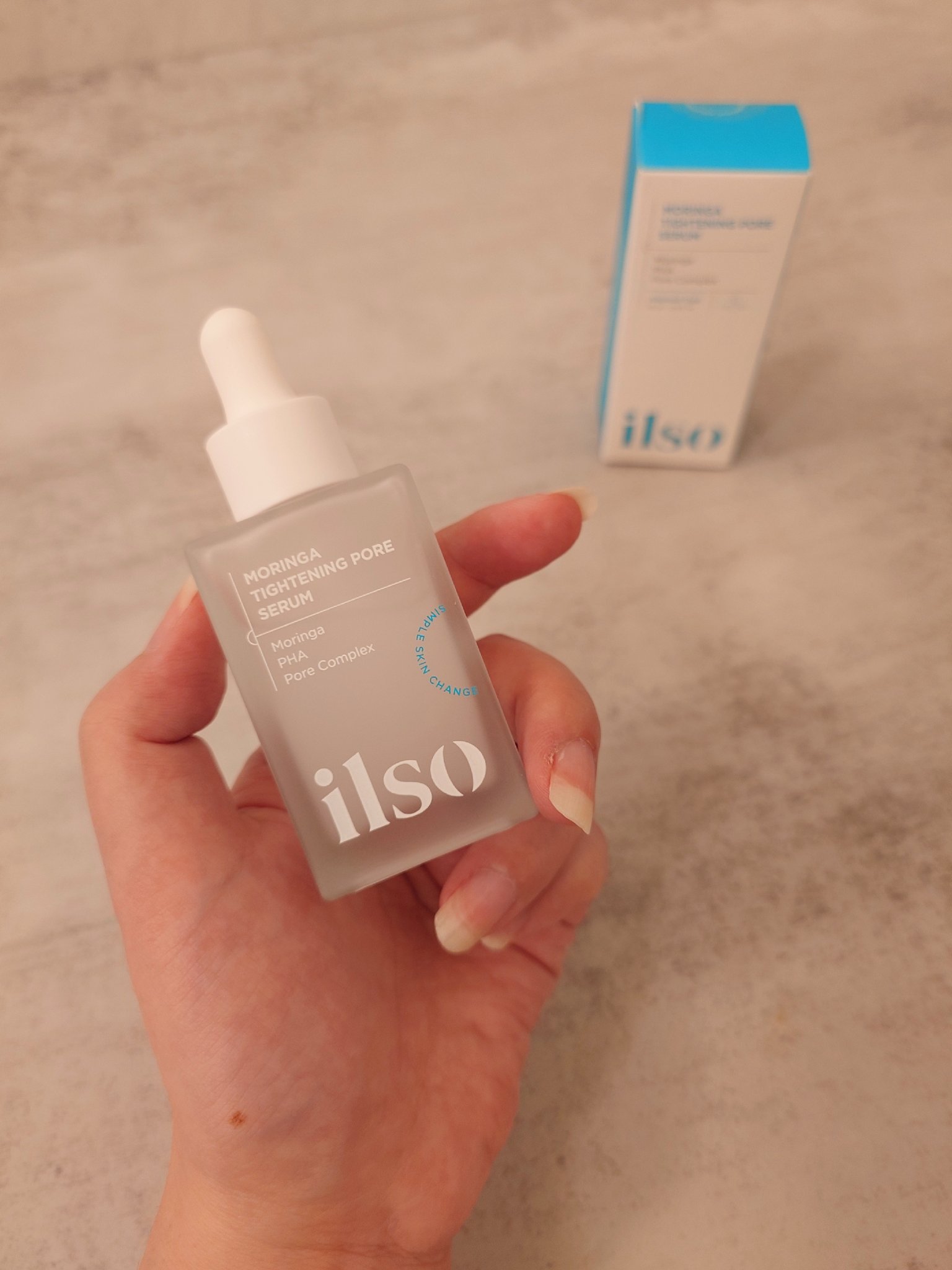 モリンガタイトニングポアセラム/ilso/美容液を使ったクチコミ（1枚目）