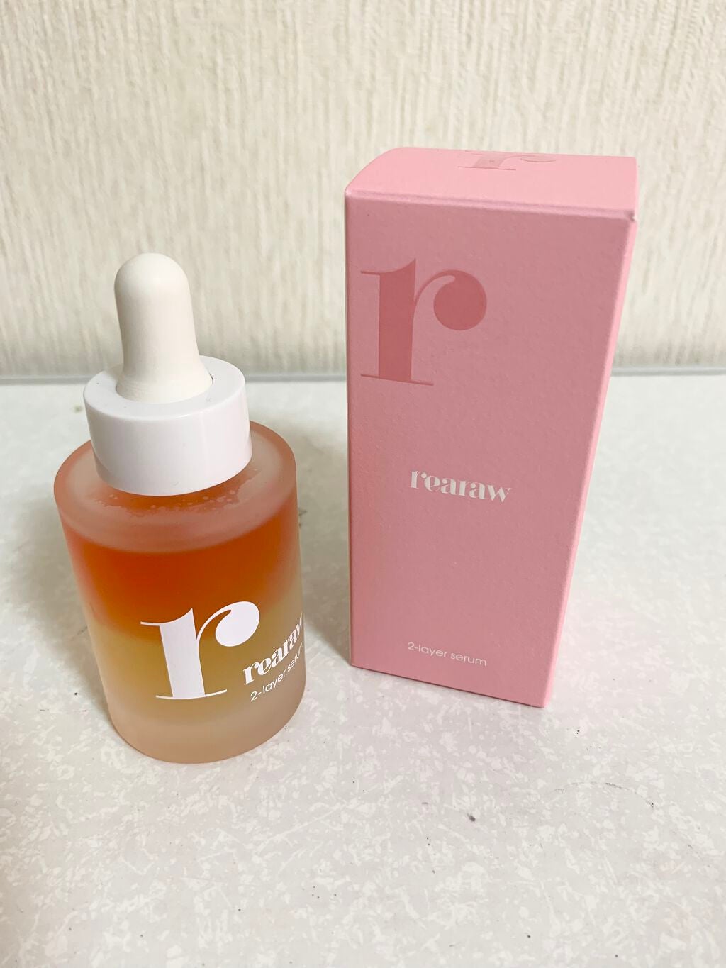 ツーレイヤーセラム/rearaw/美容液を使ったクチコミ(1枚目)