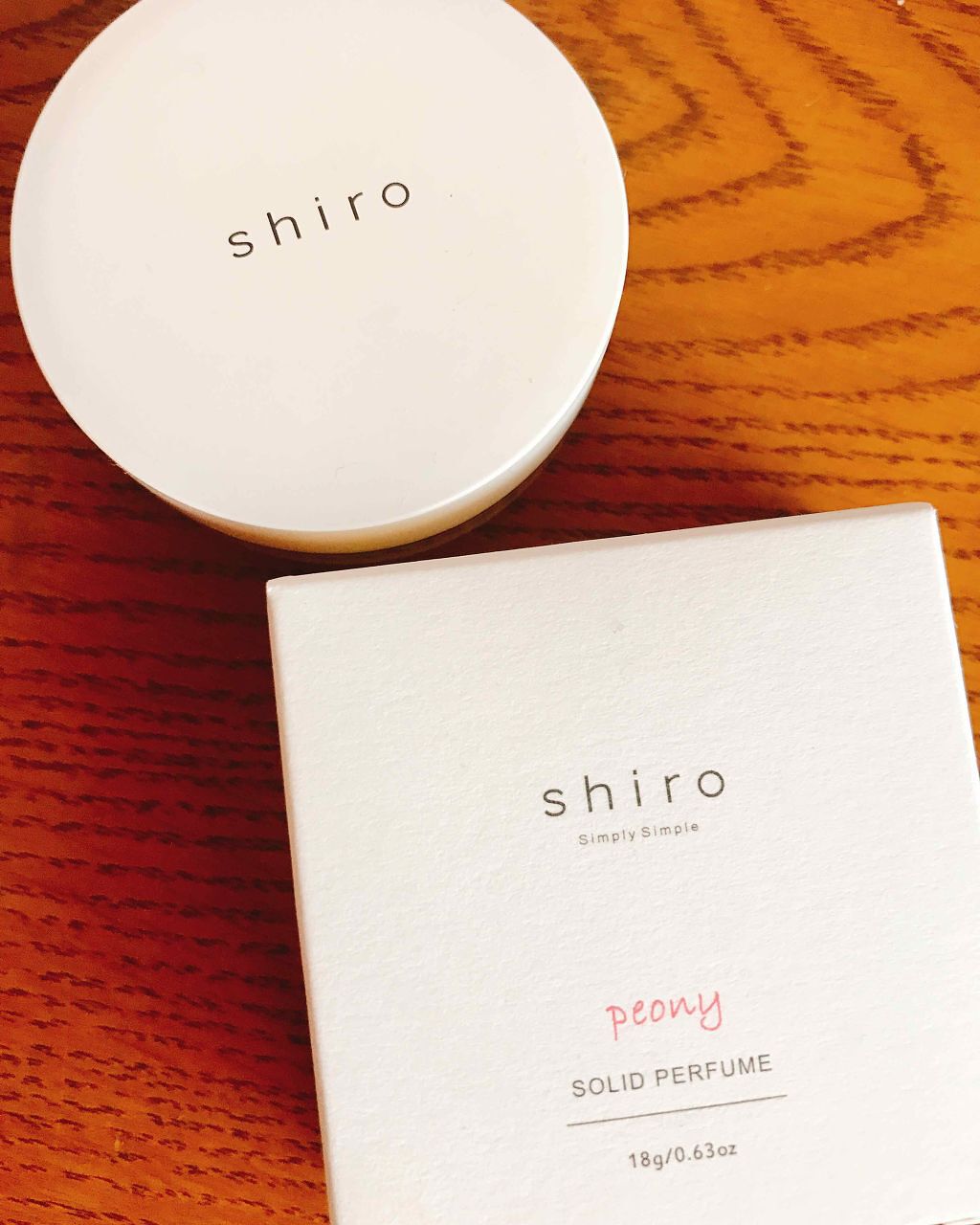 ピオニー 練り香水/SHIRO/練り香水を使ったクチコミ(1枚目)