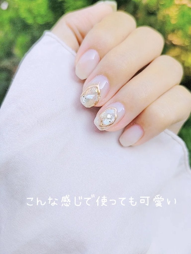 ジェルネイル(ライト対応)/セリア/ジェルネイルを使ったクチコミ(5枚目)