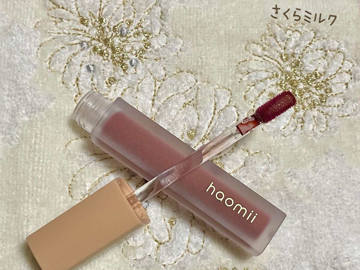 Melty flower lip tint/haomii/口紅を使ったクチコミ(6枚目)