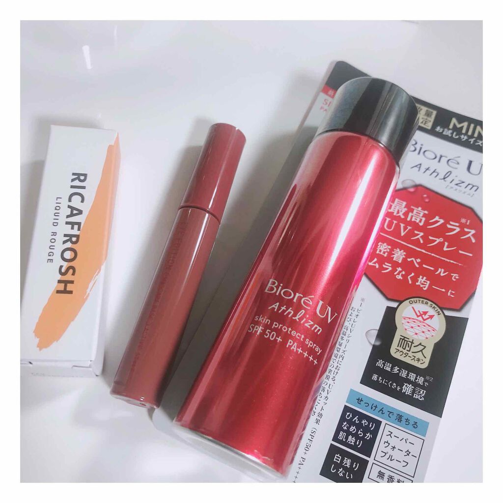 ビオレUV アスリズム スキンプロテクトスプレー	/ビオレ/日焼け止めミスト・スプレーを使ったクチコミ（1枚目）