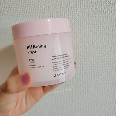 JAYJUN PHAming Fresh Padのクチコミ「PHA×AHA×BHA パッド


《商品説明》
パーミンフレッシュラインの
PHA(クルコノ.....」（1枚目）