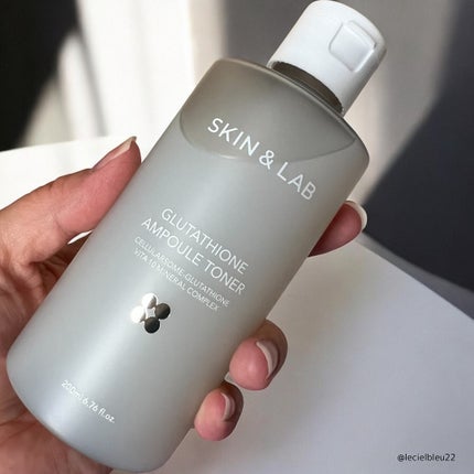 グルタチオンアンプルトナー/SKIN&LAB/化粧水を使ったクチコミ(3枚目)