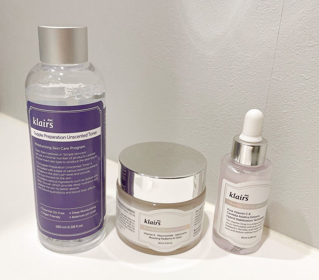 フレッシュリージュースドビタミンドロップ(35ml)/Klairs/美容液を使ったクチコミ(1枚目)