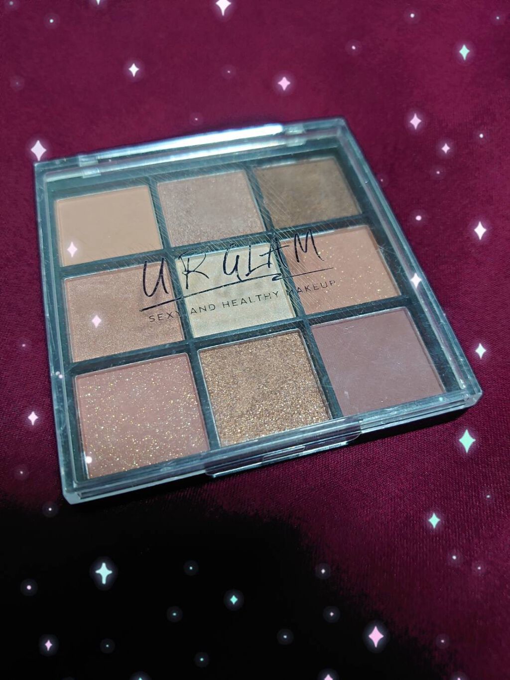 UR GLAM BLOOMING EYE COLOR PALETTE/U R GLAM/アイシャドウパレットを使ったクチコミ(1枚目)