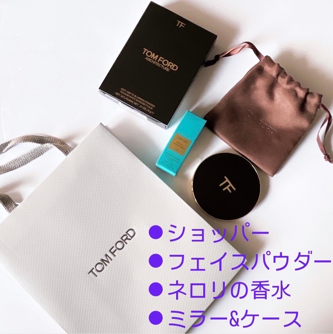 アーキテクチャー ソフト マット ブラーリング パウダー/TOM FORD BEAUTY/パウダーファンデーションを使ったクチコミ(5枚目)