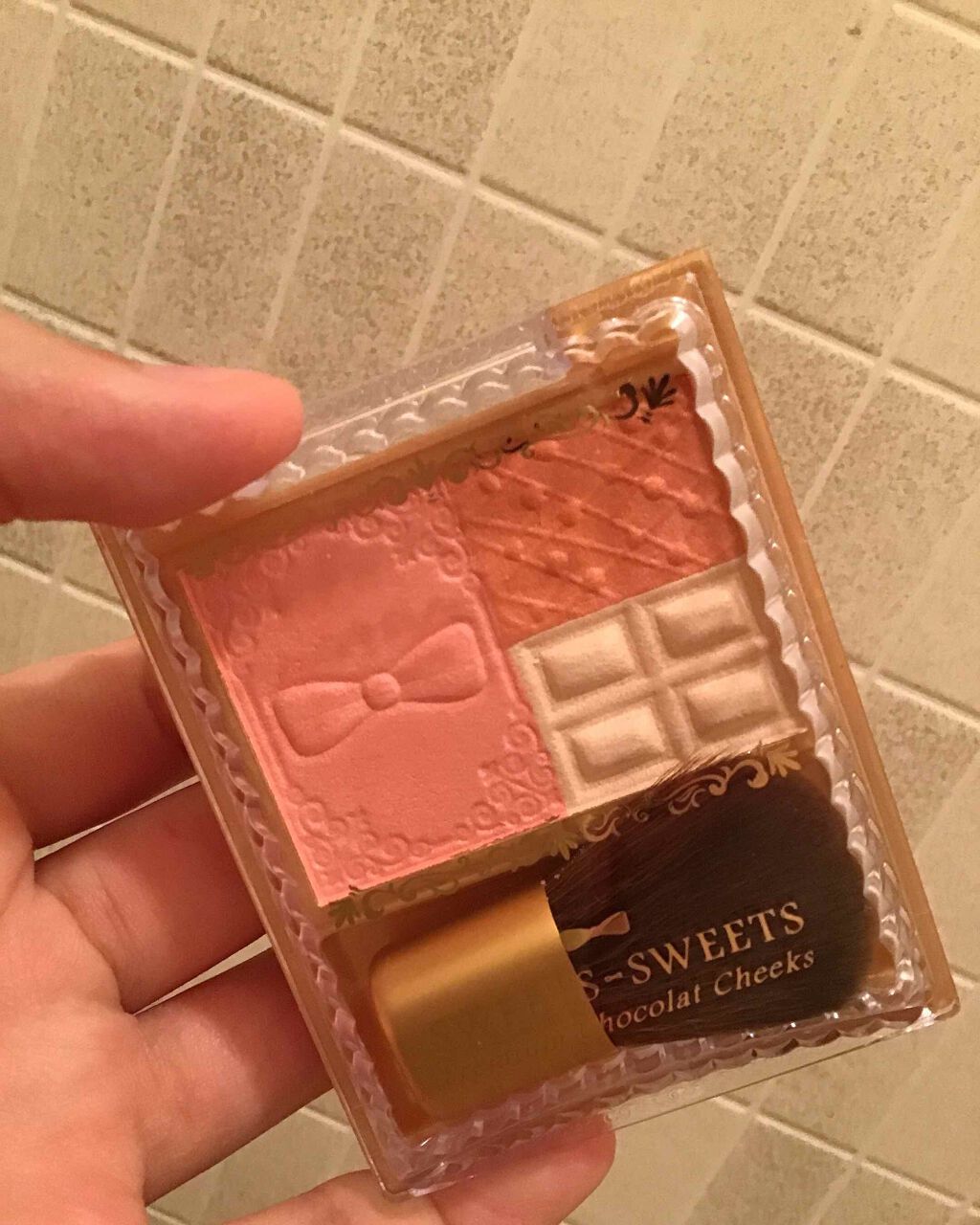 プレミアムショコラチークス/スウィーツ スウィーツ/パウダーチークを使ったクチコミ（1枚目）