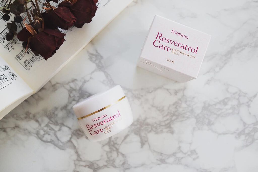 レスベラトロールケア ジェル/melumo/オールインワン化粧品を使ったクチコミ（1枚目）