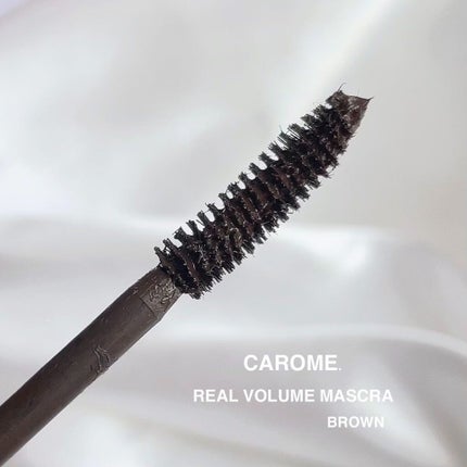 リアルボリュームマスカラ/CAROME./マスカラを使ったクチコミ(4枚目)