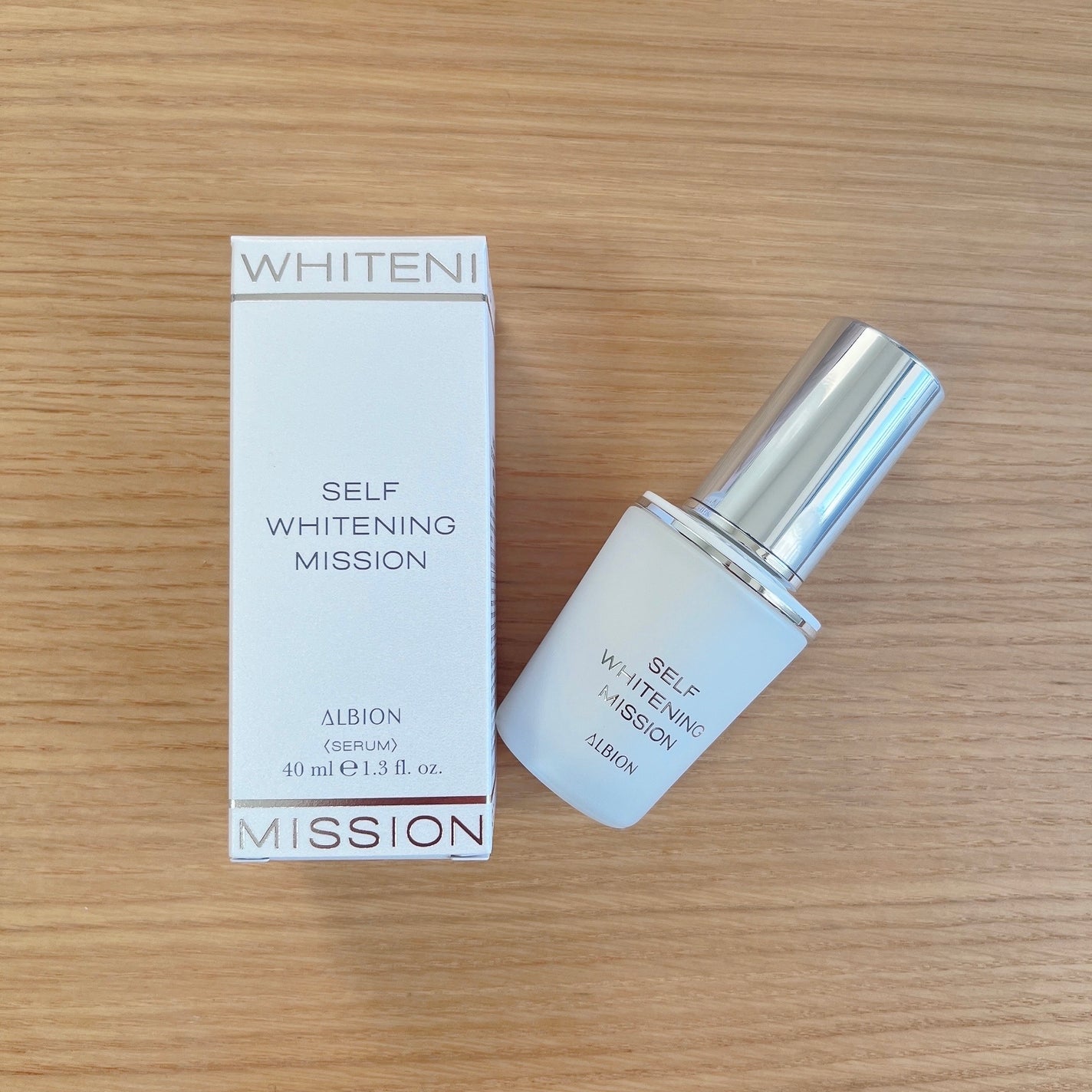 セルフホワイトニング ミッション/ALBION/美容液を使ったクチコミ(2枚目)