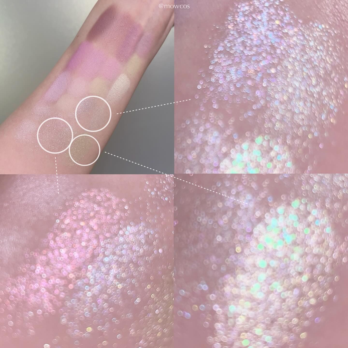 ソフトブラーリングアイパレット 17.ライムクラッシュブラーリング/wakemake/アイシャドウパレットを使ったクチコミ（2枚目）