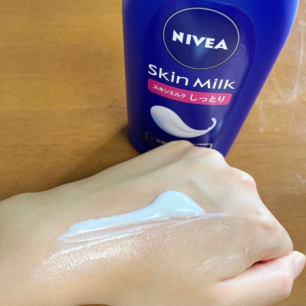 スキンミルク(しっとり)/ニベア/ボディミルクを使ったクチコミ(3枚目)