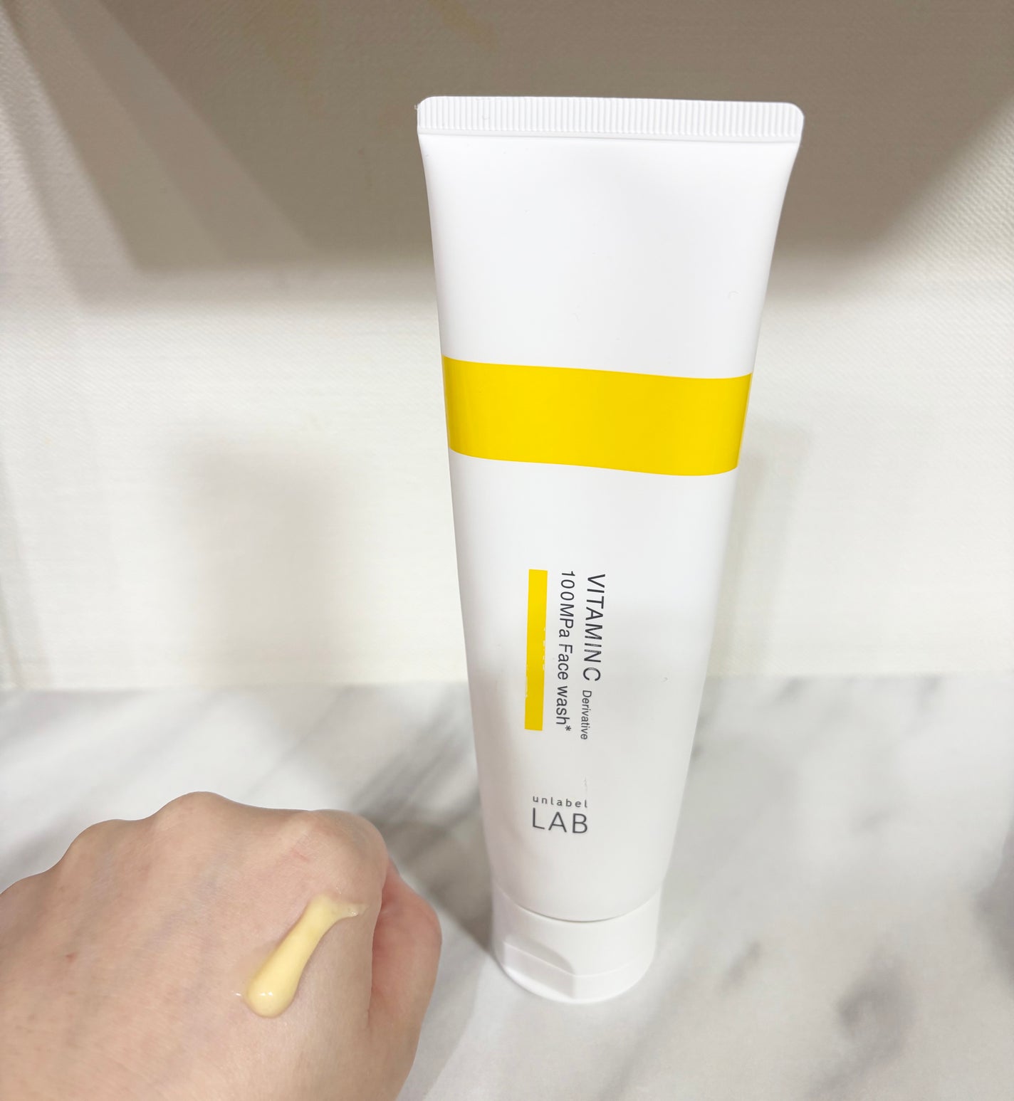 ラボ V フェイスウォッシュ/unlabel/洗顔フォームを使ったクチコミ(3枚目)