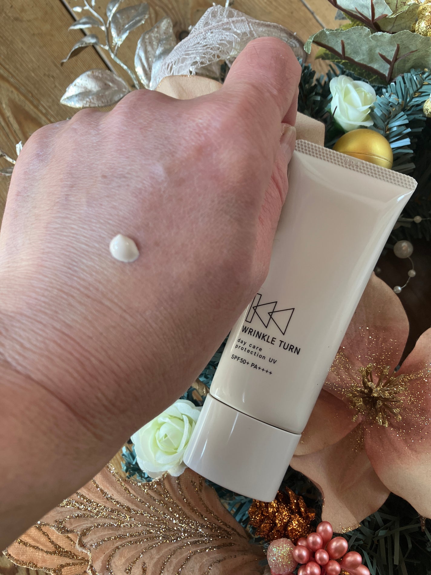 薬用デイケアプロテクションUV/サナ リンクルターン/日焼け止めクリームを使ったクチコミ(3枚目)