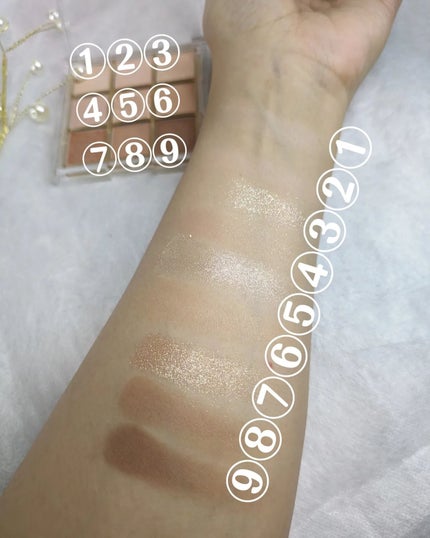 KEYBO FALL IN LOVE SHADOW PALETTE/keybo/アイシャドウパレットを使ったクチコミ(4枚目)