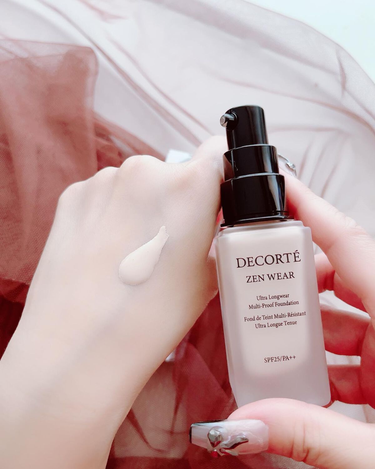 ゼン ウェア フルイド/DECORTÉ/リキッドファンデーションを使ったクチコミ(4枚目)