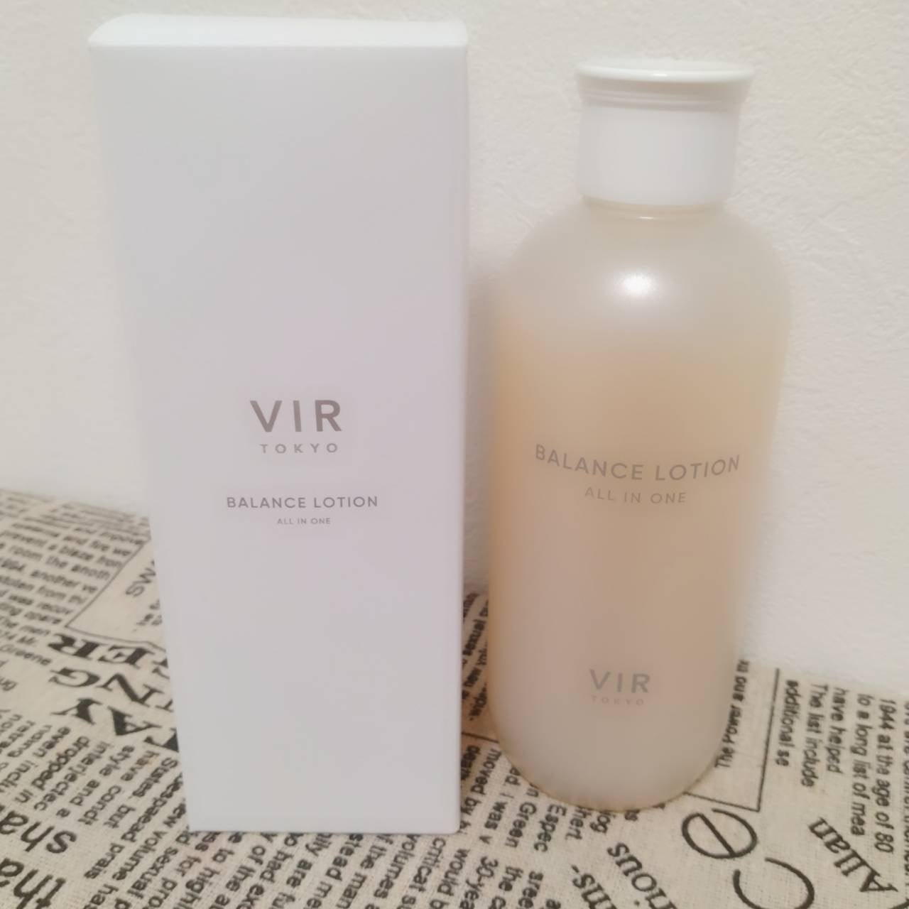 VIR TOKYO BALANCE LOTION/VIR TOKYO/オールインワン化粧品を使ったクチコミ(5枚目)