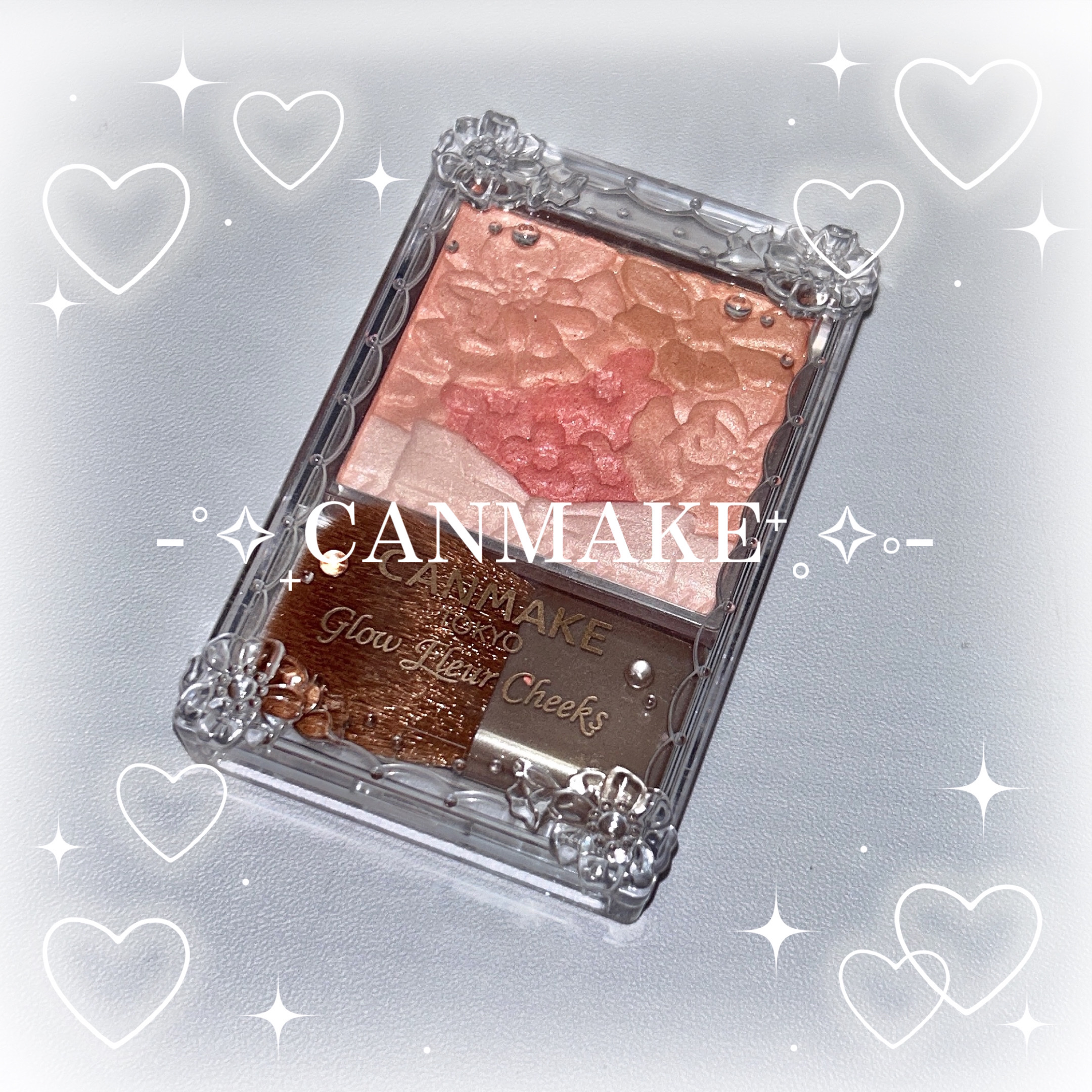 グロウフルールチークス/キャンメイク/パウダーチークを使ったクチコミ（1枚目）