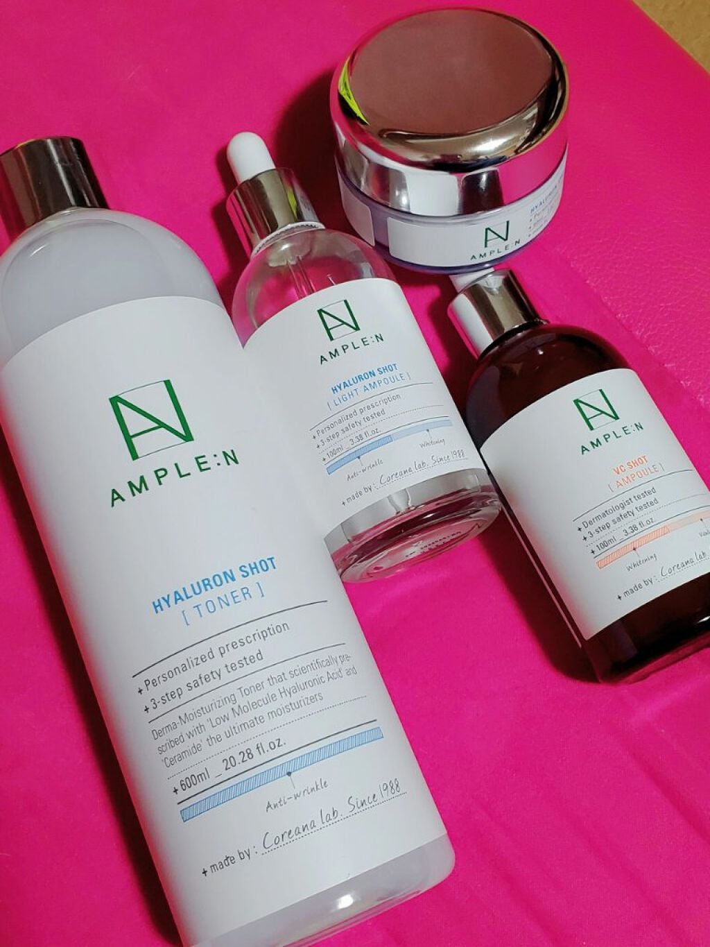 ヒアルロンショット化粧水/AMPLE:N/化粧水を使ったクチコミ(1枚目)