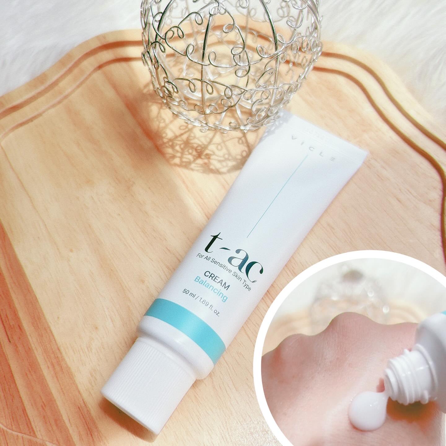 T-AC バランシング クリーム/VICLE/フェイスクリームを使ったクチコミ（3枚目）