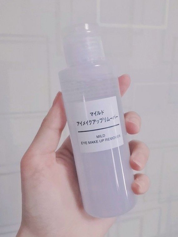 マイルドアイメイクアップリムーバー/無印良品/ポイントメイクリムーバーを使ったクチコミ（1枚目）