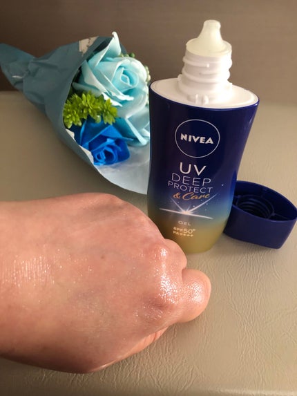 ニベアUV ディープ プロテクト&ケア ジェル/ニベア/日焼け止めジェルを使ったクチコミ(8枚目)