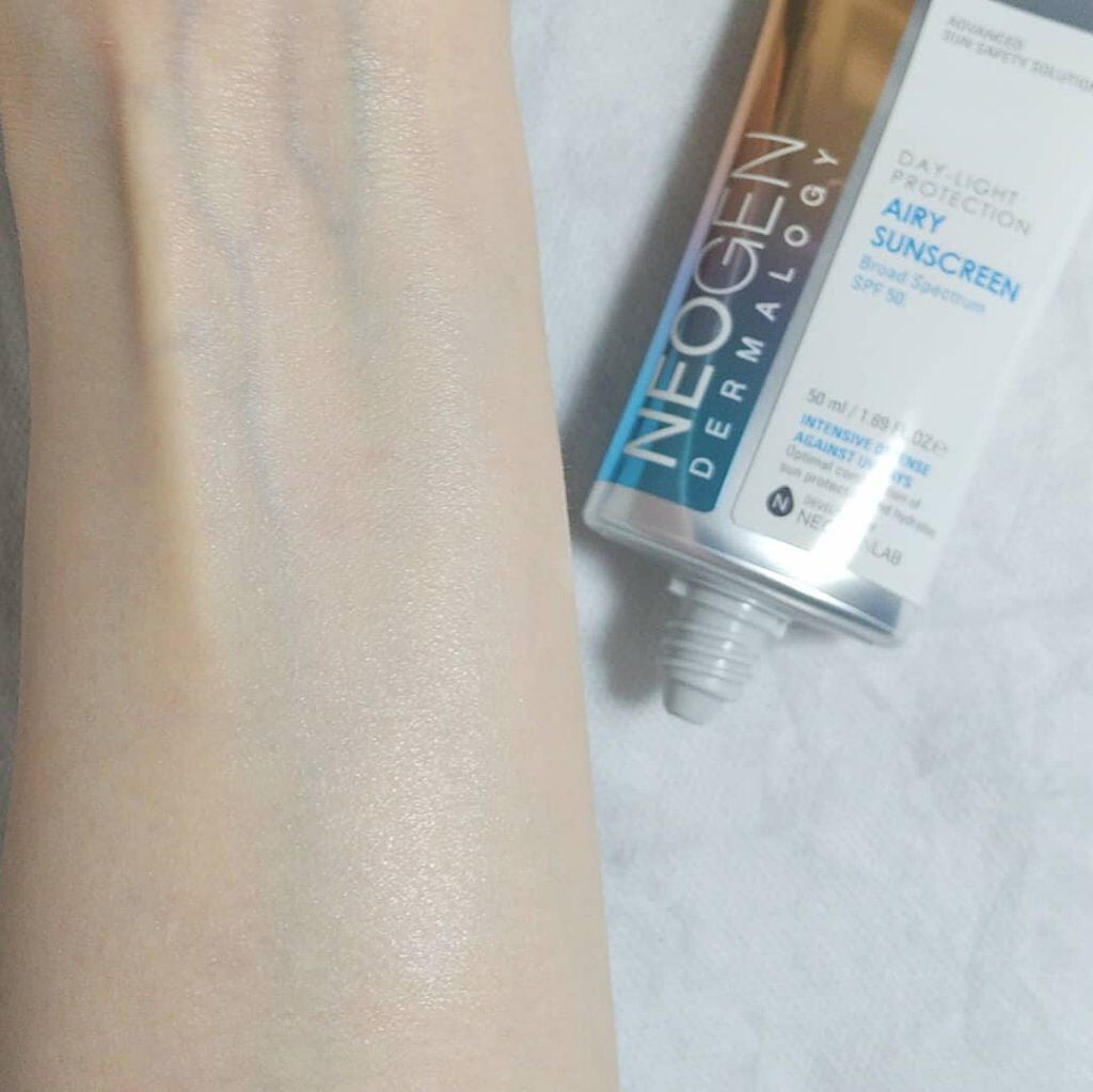 デイライトプロテクション エアリーサンスクリーン/NEOGEN/日焼け止め・UVケアを使ったクチコミ(5枚目)