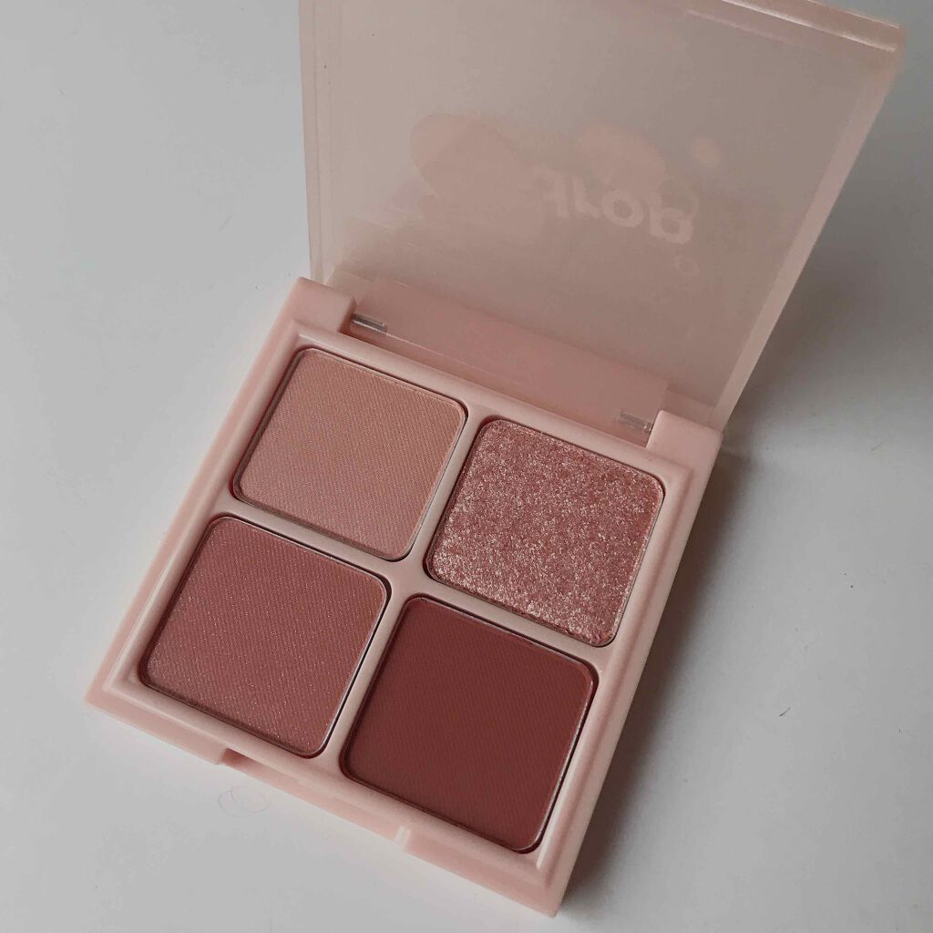 ヌードロップアイシャドウパレット 06 ピーナッツヌード/HOLIKA HOLIKA/アイシャドウパレットを使ったクチコミ（3枚目）